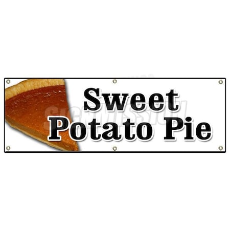 Signmission SWEET POTATO PIE BANNER SIGN pie sweet southern bakery baker B-72 Sweet Potato Pie
